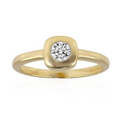 14K SI1 (G) Diamond Gold Ring (Annette)