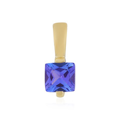 9K AAA Tanzanite Gold Pendant