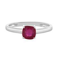 Madagascar Ruby Silver Ring