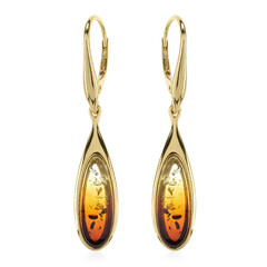 Baltic Amber Silver Earrings