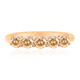 14K SI1 Argyle Rose De France Diamond Gold Ring (Annette)