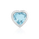 Sky Blue Topaz Silver Pendant (MONOSONO COLLECTION)