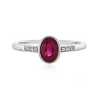 Madagascar Ruby Silver Ring