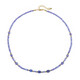 Tanzanite Silver Necklace