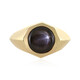 Black Star Sapphire Silver Ring