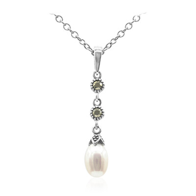 Freshwater pearl Silver Necklace