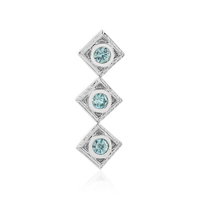 Ratanakiri Zircon Silver Pendant (MONOSONO COLLECTION)