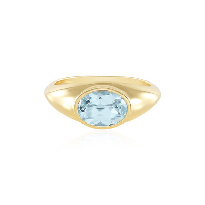 Sky Blue Topaz Silver Ring