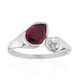 Bemainty Ruby Silver Ring