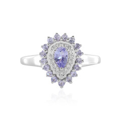 Tanzanite Silver Ring