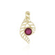 9K Madagascar Ruby Gold Pendant (Ornaments by de Melo)