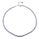 Tanzanite Silver Necklace