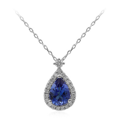 14K AAA Tanzanite Gold Necklace (CIRARI)