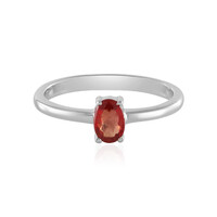 Tanzanian Ruby Silver Ring