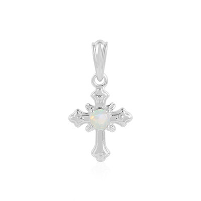 Welo Opal Silver Pendant