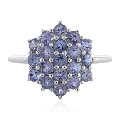 Tanzanite Silver Ring