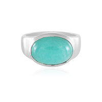 Amazonite Silver Ring