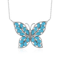 Sleeping Beauty Turquoise Silver Necklace (Faszination Türkis)