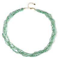 Socoto Emerald Silver Necklace