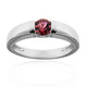 Pink Tourmaline Silver Ring