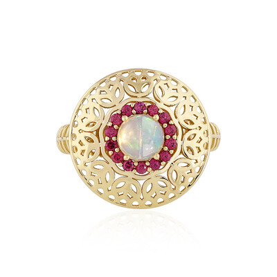 9K Welo Opal Gold Ring (Ornaments by de Melo)