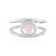 Rose Quartz Silver Ring