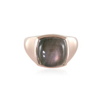 Purple Maniry Labradorite Silver Ring (KM by Juwelo)