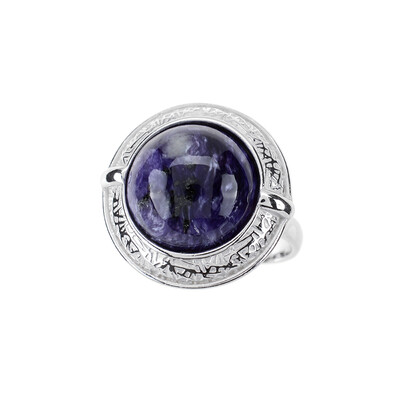 Charoite Silver Ring (dagen)