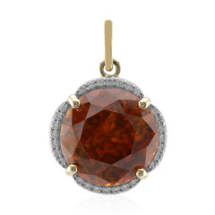 9K Spanish Sphalerite Gold Pendant