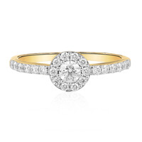 14K IF (D) Diamond Gold Ring