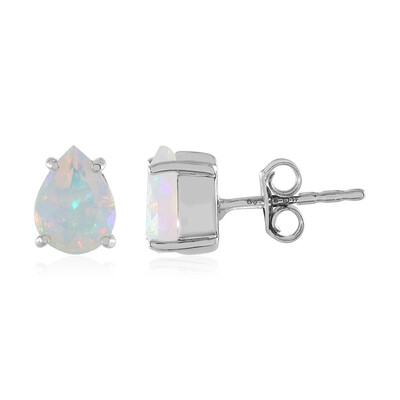 Welo Opal Silver Earrings