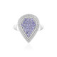 Tanzanite Silver Ring