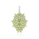 Peridot Silver Pendant