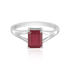 Madagascar Ruby Silver Ring