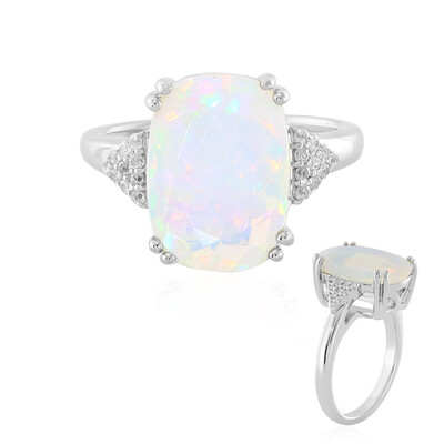 Welo Opal Silver Ring