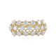 9K I2 (H) Diamond Gold Ring (de Melo)