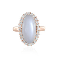 White Moonstone Silver Ring (KM by Juwelo)