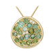 14K Fancy Tourmaline Gold Necklace