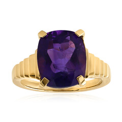 Moroccan Amethyst Silver Ring