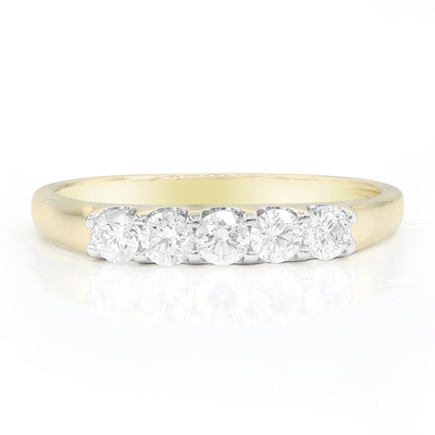 9K SI1 (G) Diamond Gold Ring (Annette)