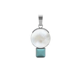 Mother of Pearl Silver Pendant