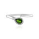 Russian Diopside Silver Ring