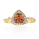 14K Congo Neon Tourmaline Gold Ring (Smithsonian)