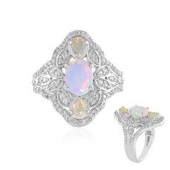 Welo Opal Silver Ring