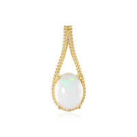 Welo Opal Silver Pendant