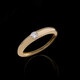 9K IF (G) Diamond Gold Ring (de Melo)