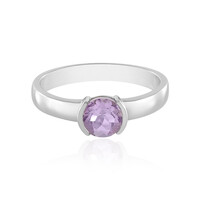 Rose de France Amethyst Silver Ring