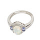 Welo Opal Silver Ring