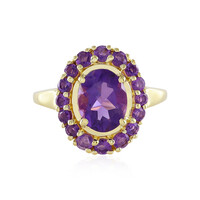 Amethyst Silver Ring