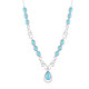 Sleeping Beauty Turquoise Silver Necklace